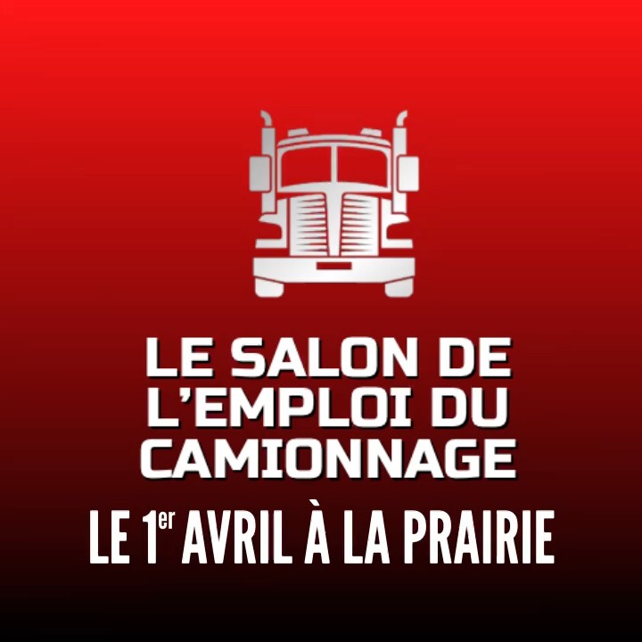 On se voit au salon de l’emploi du camionnage!